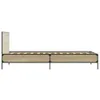 vidaXL Struttura letto rovere Sonoma 100x200 cm in legno e Anteprima dell’immagine prodotto 5