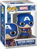 FUNKO Pop! Marvel - Figurka winylowa Kapitan Ameryka Anteprima dell’immagine prodotto 1