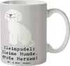Mr. & Mrs. Panda Becher Kleinpudel Liebe - Grau Pastell - Produktbild-Vorschau 1
