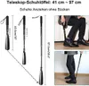Schuhanzieher Lang, Teleskopisch 4197cm, Ausziehbarer Produktbild-Vorschau 2