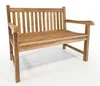Stabile Bank Gartenbank Picadelly 120 cm in Premium Teak Produktbild-Vorschau 1