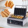 1500Watt komerční vaflovač Vaflovač Hotdog Baker Vaflovač 6 Náhled obrázku produktu 1
