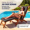 DETEX® Liegenauflagen Leinenoptik 8 Knöpfe Rückhalteband Produktbild-Vorschau 6