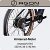 Agon Alpha E Bike Mountainbike Herren oder Damen 170 - 190 Produktbild-Vorschau 5