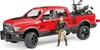 bruder RAM 2500 Power Wagon mit Ducati Desert Sled und Produktbild-Vorschau 7