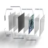 DEQORI Glasbild Echtglas 50x50 cm 'Taufrische Symmetrie' Produktbild-Vorschau 7