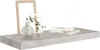 vidaXL Závesné police 4 ks Betónová sivá 60x23,5x3,8 cm MDF Náhľad obrázku produktu 3