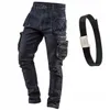 NEO TOOLS Denim Arbeitshose Herren mit Gürtel - Produktbild-Vorschau 1