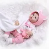 22" Ganzkörper Silikon Vinyl Reborn Baby Puppen Doll Kinder Produktbild-Vorschau 5