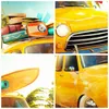 Bilder auf glas - Auto Strand Reise Sommer - 70x70cm - Produktbild-Vorschau 8