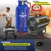 MASKO® Chauffage à gaz à soufflerie, chauffage au gaz, Voir les images du produit 7