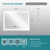 Puluomis Badspiegel 80x60 beschlagfrei mit 3 Farbe Produktbild-Vorschau 5