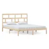 The Living Store Massivholzbett Kiefer 160x200 cm Produktbild-Vorschau 3