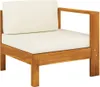 vidaXL 8-teiliges Garten-Lounge-Set mit Kissen 100 x 60 cm Produktbild-Vorschau 5