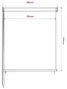 Store roulant d'extérieur 185 (l) x 230 (H) cm crème Voir les images du produit 6