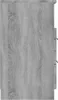 noční stolek vidaXL Grey Sonoma Wood Material Náhled obrázku produktu 6