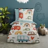 Duvet cover Good Morning 135x200 + 1* 80x80 cm - cars Produktbild-Vorschau 4