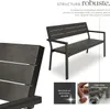 Banc de jardin Line 2 places avec structure en aluminium Voir les images du produit 4