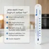 Joghurt Thermometer mit Schnur 20cm Temperatur 10°C bis Produktbild-Vorschau 3