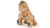 FabBrix WWF Houten Bouwblokken Gorilla, klembouwstenen Productafbeelding-voorbeeld 2