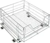A wire basket drawer with sliding mechanisms, isolated on a white background. Náhled obrázku produktu