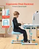 SucceBuy Chaise de travail et bureau pour enfants, réglable Voir les images du produit 4