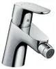hansgrohe Focus Bidetmischer, Ausladung 126mm, Zugstangen Produktbild-Vorschau 5