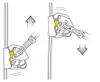 Petzl Zariadenie na zachytenie pádu Asap Lock B071BA00 Náhľad obrázku produktu 5