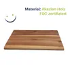 Frühstücksbrett Frühstücksbrettchen Akazie Holzbrett (23 x Produktbild-Vorschau 2