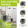 BOMI® Barrière pour animaux Mira avec chatière – À pression Voir les images du produit 5