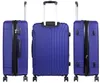 ABS Hartschalen Trolley mit Dehnfalte Almeria Blau - Gr. M Produktbild-Vorschau 3
