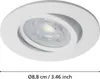 Lampa wpuszczana Saliceto-Z biała Podgląd zdjęcia produktu 6