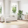Teppich Shaggy Hochflor NAVARRA Creme 240x240 cm Polyester Produktbild-Vorschau 2