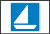 Segelboote erlaubt Segeln Symbol A1 Rückseite selbstklebend Produktbild-Vorschau 1