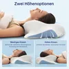 1ks krční polštář z paměťové pěny, 2 v 1 ergonomický Náhled obrázku produktu 7