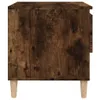 vidaXL Nočný stolík Smoked Oak 50x46x50 cm odvodený výrobok Náhľad obrázku produktu 5