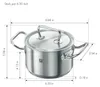 ZWILLING TWIN Classic, 2 l, Edelstahl, Keramik, Gas, Produktbild-Vorschau 2