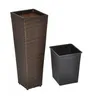 Bac à plantes Sanssouci Poly rotin brun 80 cm Voir les images du produit 2