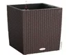 Lechuza Samozavlažovací květináč Cube Cottage 40 cm, hnědá Náhled obrázku produktu 26