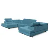 U-Form Ecksofa Magnum U Türkis mit Schlaffunktion und 2 Produktbild-Vorschau 8