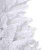 vidaXL Künstlicher Weihnachtsbaum Klappbar mit Ständer Weiß Produktbild-Vorschau 5