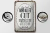 Blechschild Spruch am Ende wird alles gut 12x18cm Geschenk Produktbild-Vorschau 2