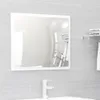 vidaXL Juego de muebles de baño, color blanco, fabricado en Vista previa de la imagen del producto 6