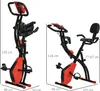 Rower treningowy HOMCOM X-Bike 2 w 1 z wyświetlaczem LCD, Podgląd zdjęcia produktu 3