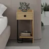 DECORTIE Sirius Nowoczesna szafka nocna prawy moduł dąb 30 Podgląd zdjęcia produktu 3