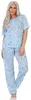 Damen Pyjama zweiteiliger Schlafanzug Pyjama-Set,  Produktbild-Vorschau 2