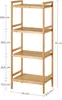 A diagram of a wooden shelf unit with dimensions indicated. Produktbild-Vorschau