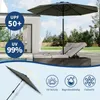 Alu Sonnenschirm Ø270cm Gartenschirm Terrassenschirm Produktbild-Vorschau 8