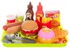 Plastik-Fastfood-Set für Kinder Produktbild-Vorschau 1