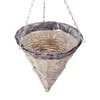 Hängender Blumentopf aus Korbgeflecht Bk-061 Produktbild-Vorschau 3